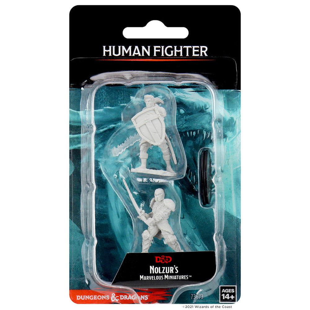 D&D Nolzur’s Marvelous Miniatures: Male Human Fighter