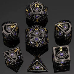 Dragon's Eye Hollow Metal Dice Set