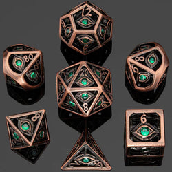 Dragon's Eye Hollow Metal Dice Set