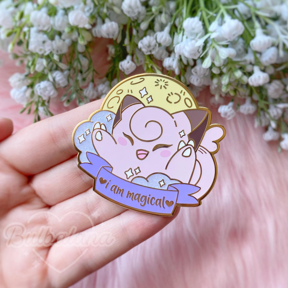 I am Magical Clefairy Enamel Pin