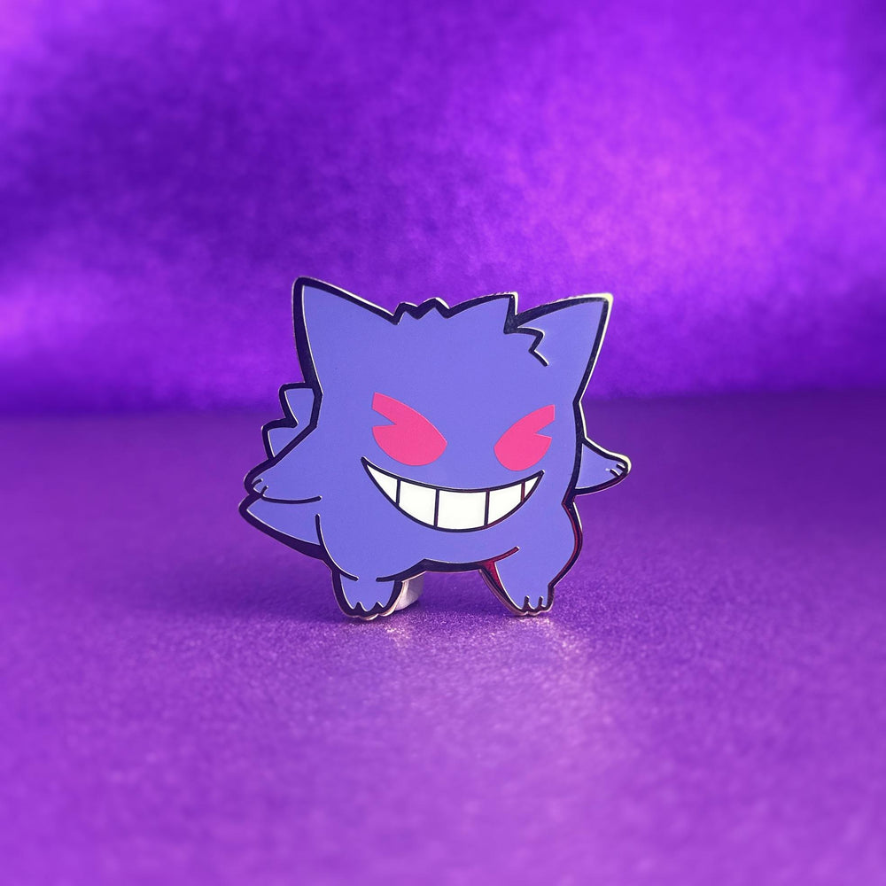 Chibi Gengar Enamel Pin