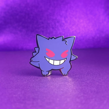Chibi Gengar Enamel Pin