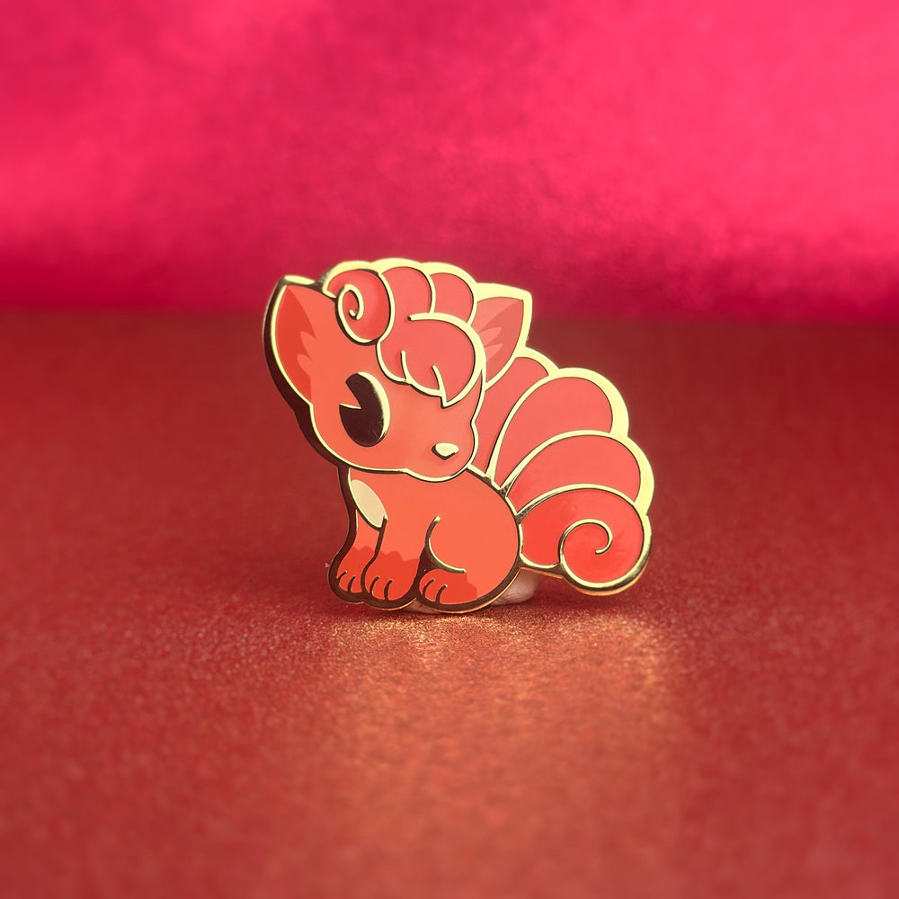Chibi Vulpix Enamel Pin