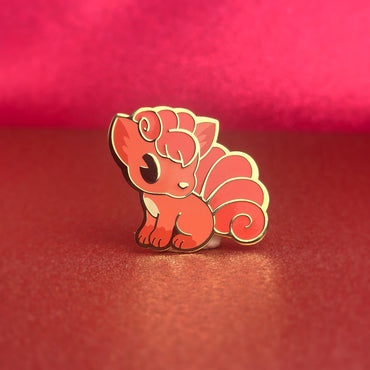 Chibi Vulpix Enamel Pin