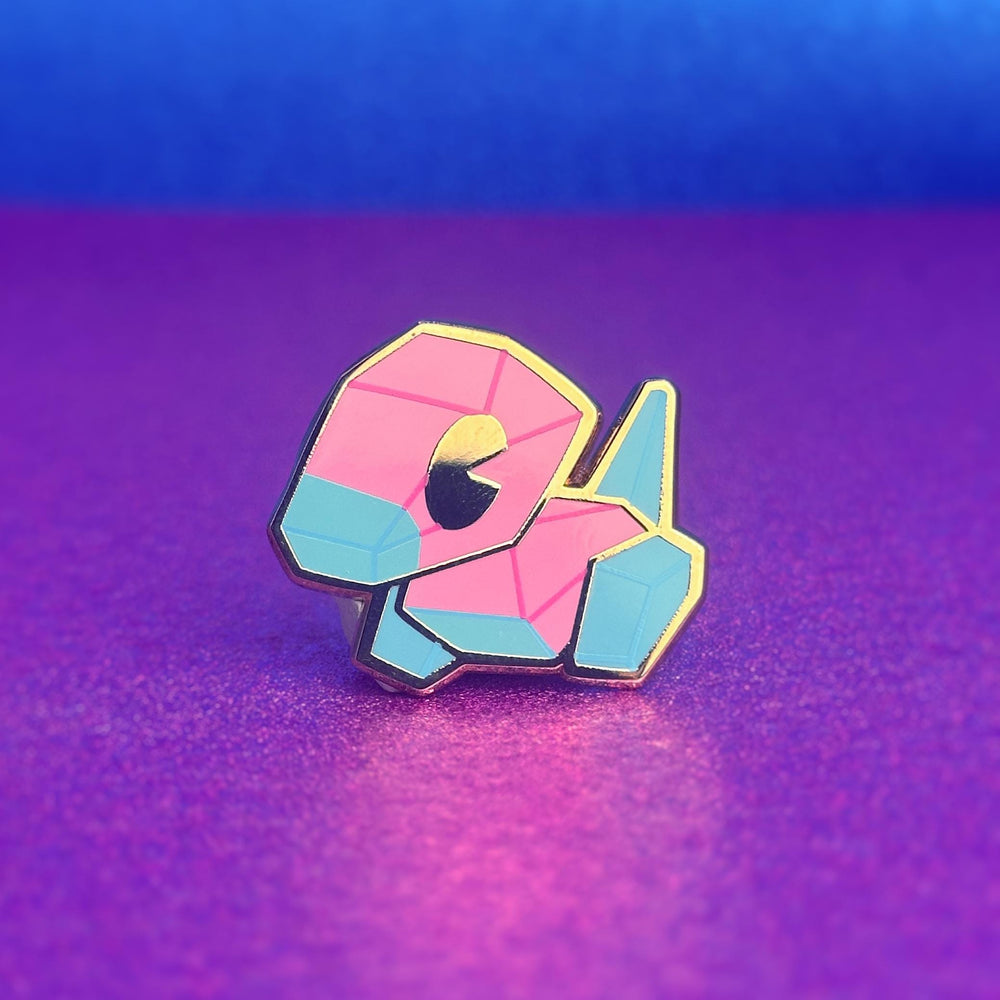 Chibi Porygon Enamel Pin