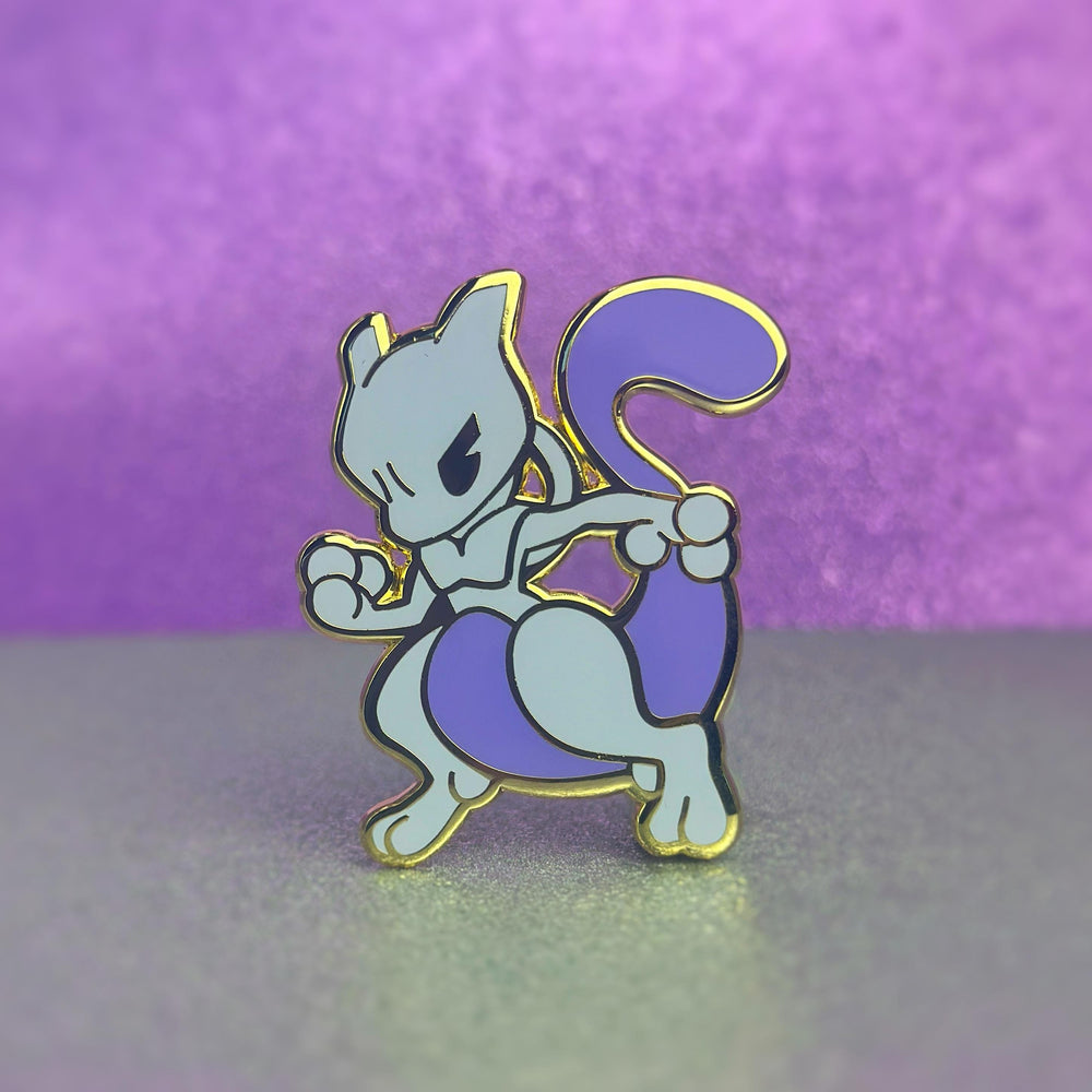 Chibi Mewtwo Enamel Pin