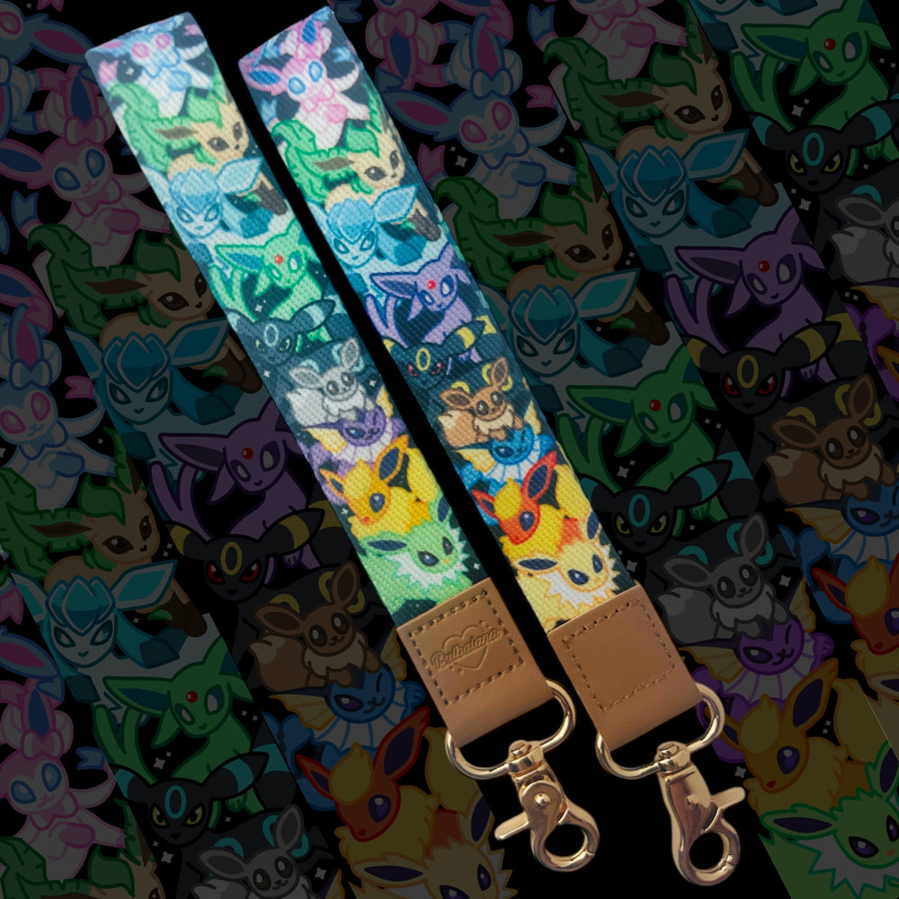Eeveelutions Wristlet Double Sided 6”