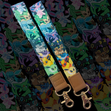 Eeveelutions Wristlet Double Sided 6”