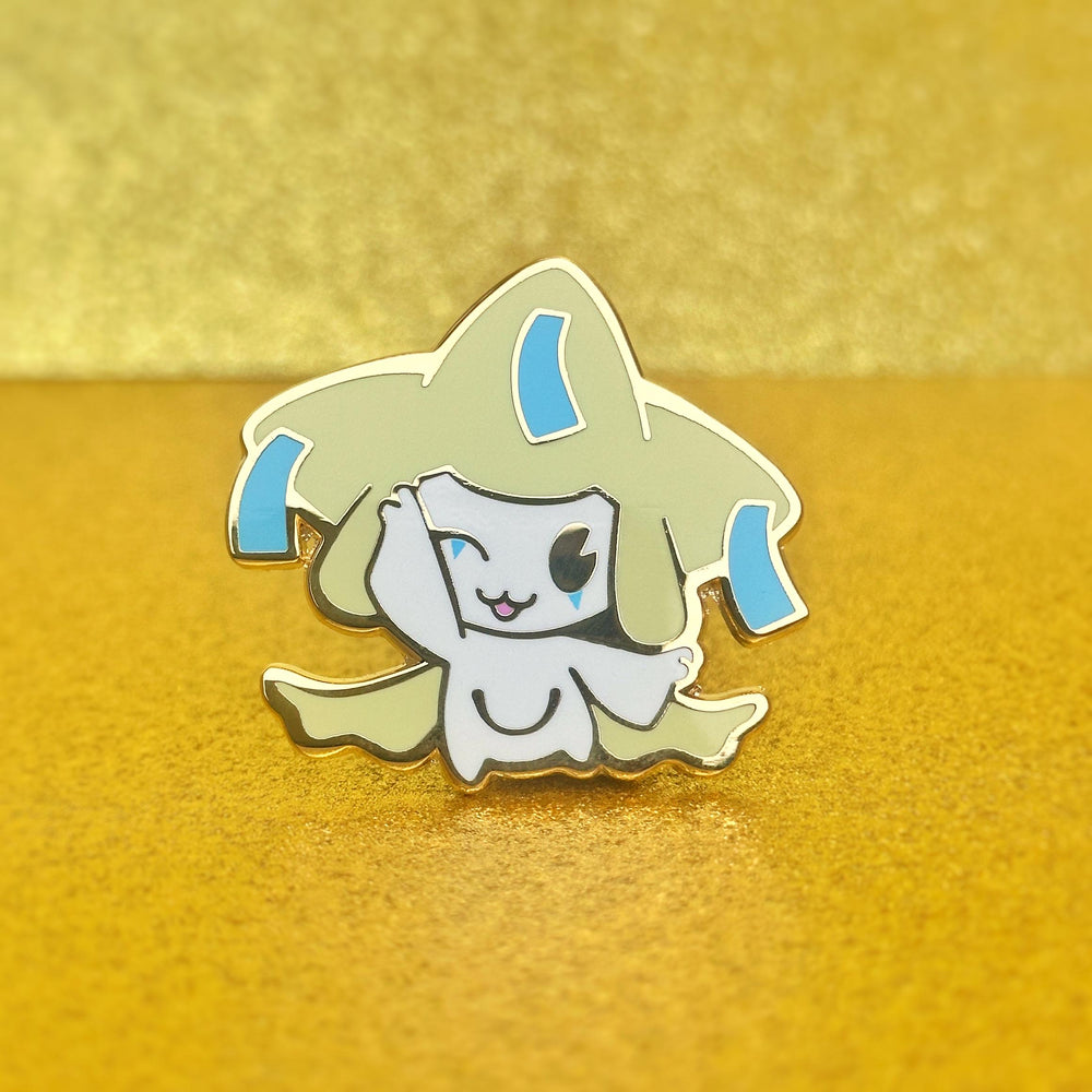 Chibi Jirachi Enamel Pin