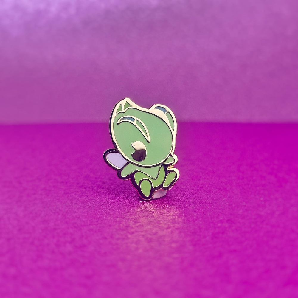 Chibi Celebi Mini Enamel Pin