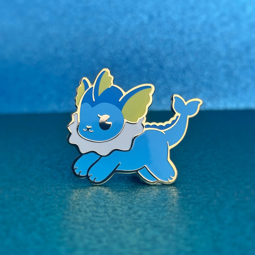 Chibi Vaporeon Enamel Pin