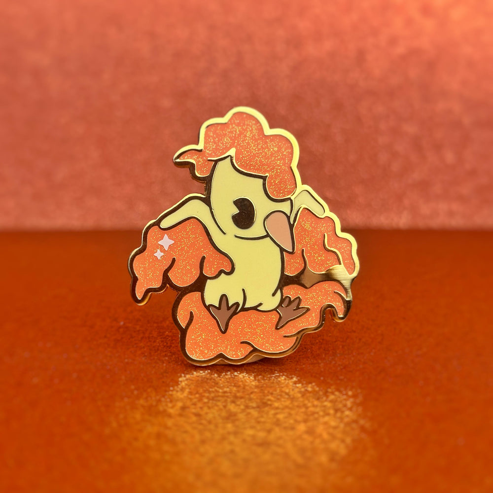 Chib Moltres Enamel Pin