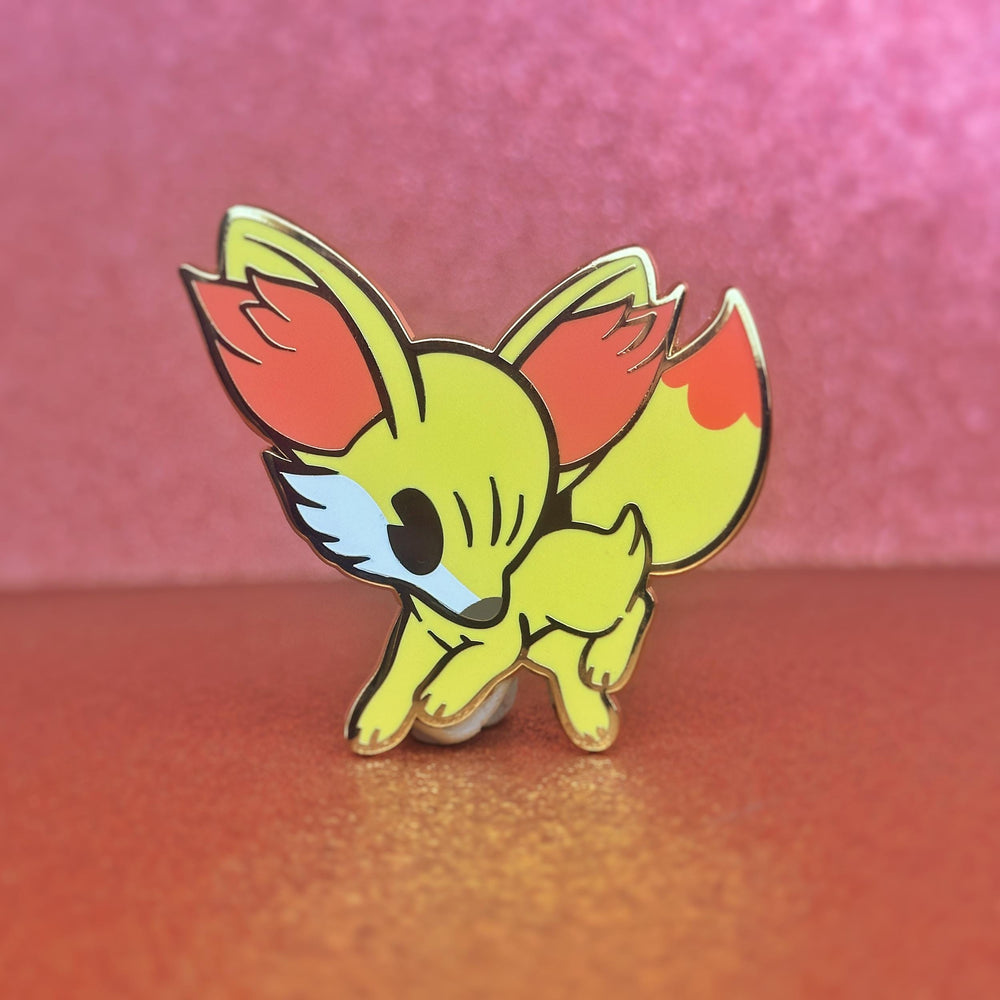 Chibi Fennekin Enamel Pin