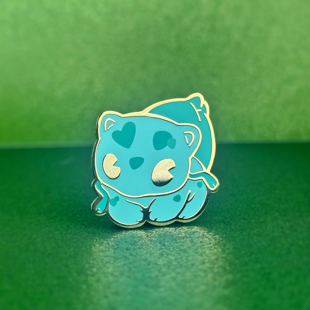 Chibi Bulbasaur Enamel Pin