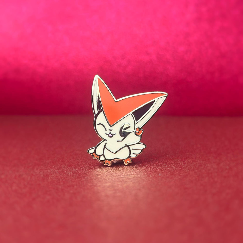 Chibi Victini Mini Enamel Pin