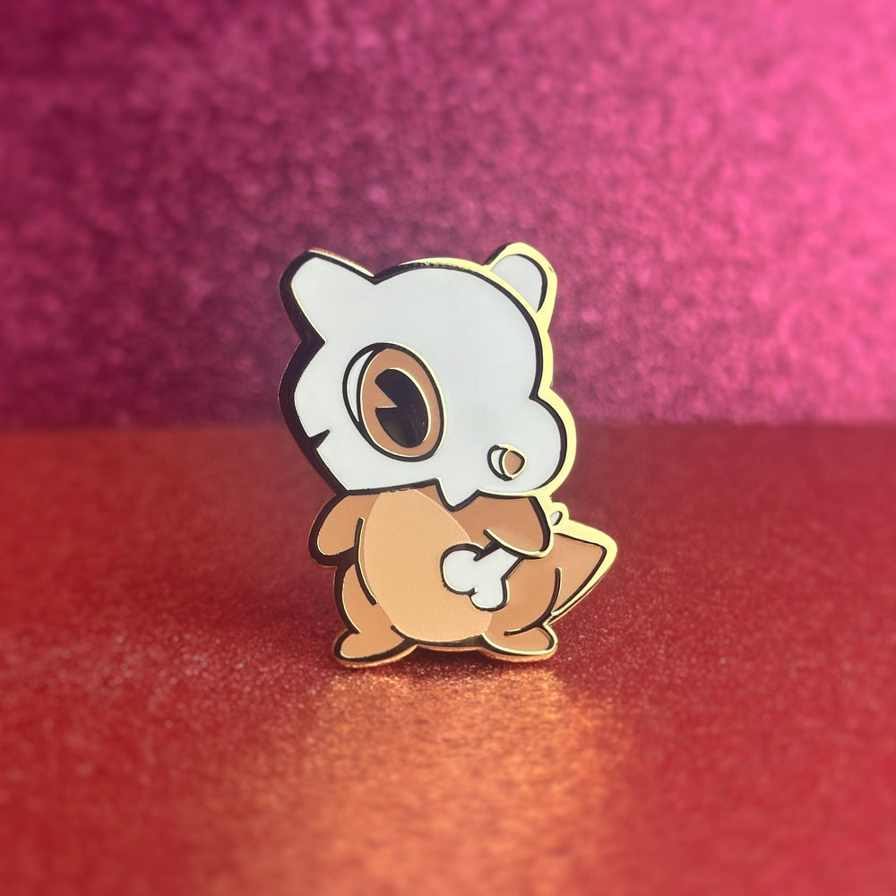 Chibi Cubone Enamel Pin