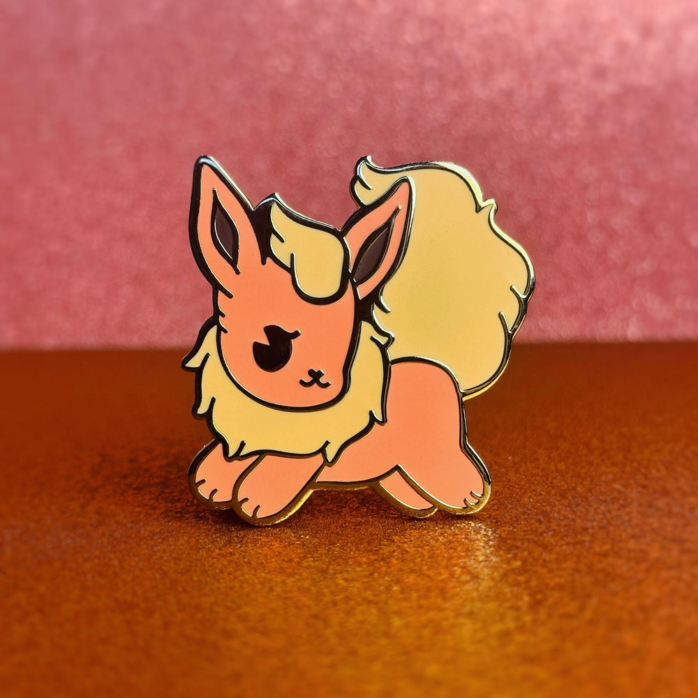 Chibi Flareon Enamel Pin