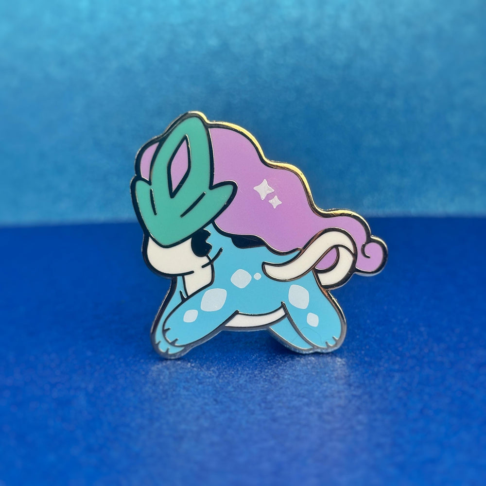 Chibi Suicune Enamel Pin