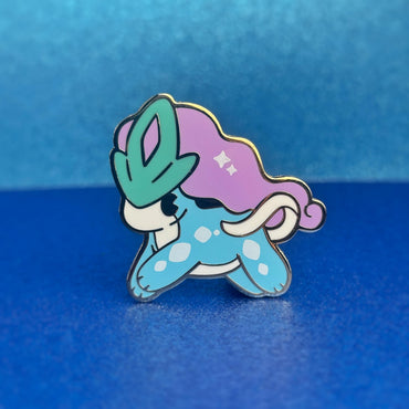 Chibi Suicune Enamel Pin