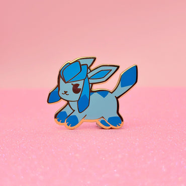 Chibi Glaceon Enamel Pin