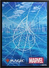 MTG Premium Art Sleeves - Spider-Man Island