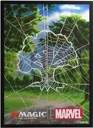 MTG Premium Art Sleeves - Spider-Man Forest