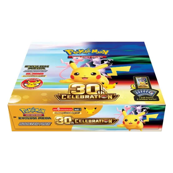 Pokemon: 30th Celebration Booster Box Indonesian