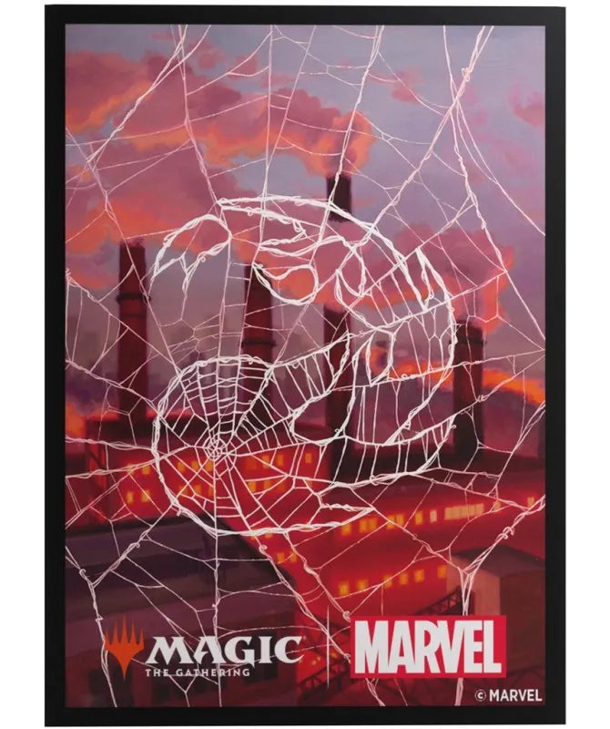 MTG Premium Art Sleeves - Spider-Man Mountain