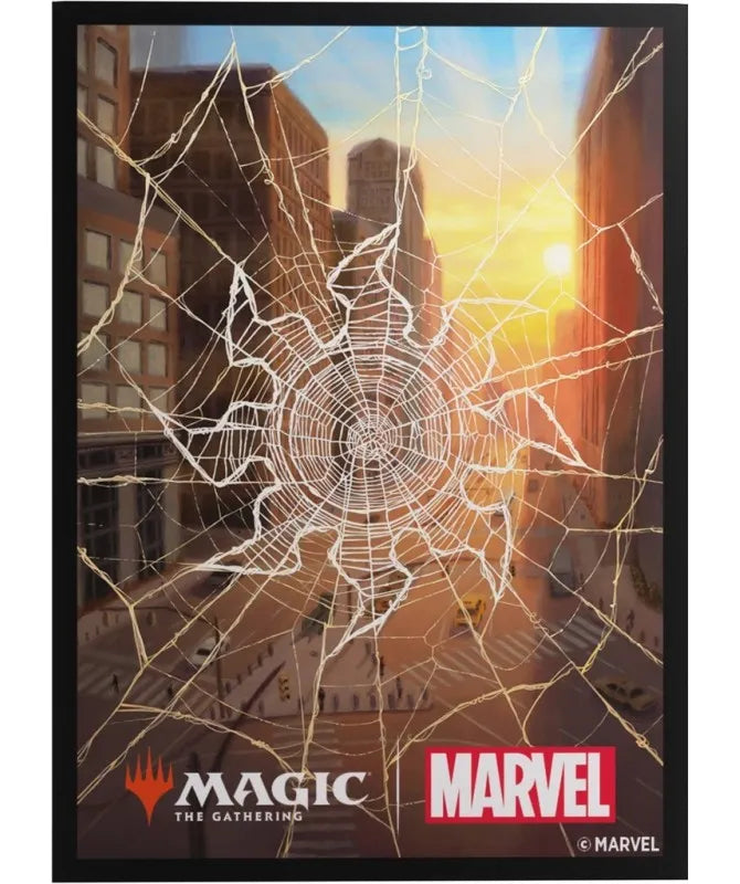 MTG Premium Art Sleeves - Spider-Man Plains
