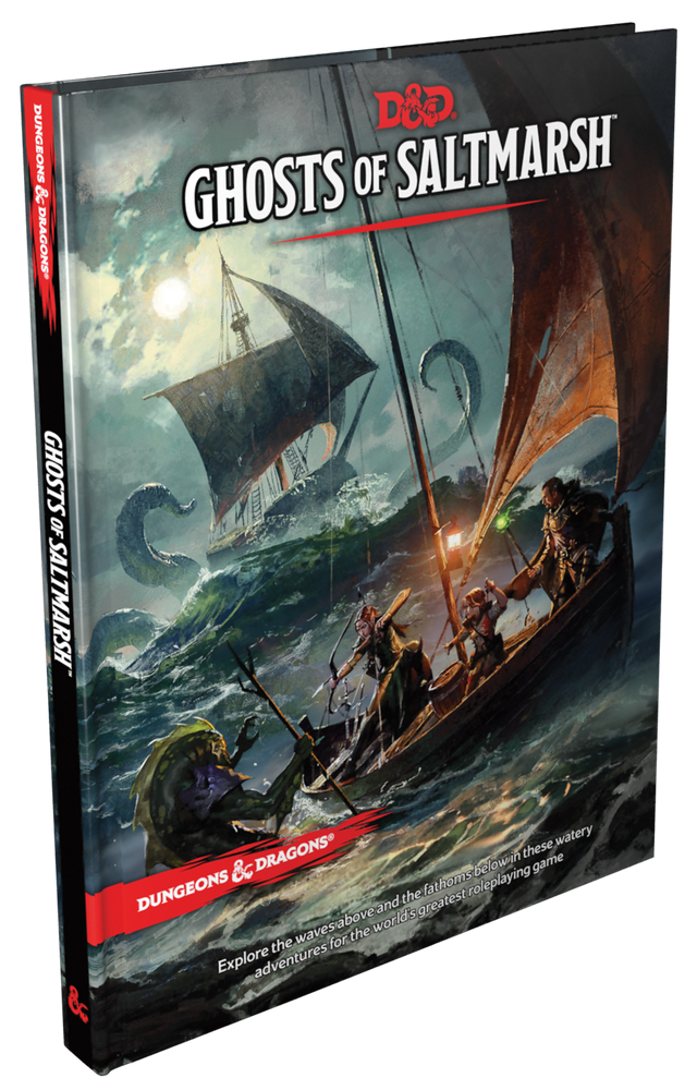 Dungeons And Dragons 5E: Ghosts Of Saltmarsh Adventure Module