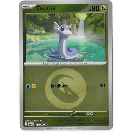 Dratini (150/217) (Energy Symbol Pattern) [Mega Evolution: Ascended Heroes]
