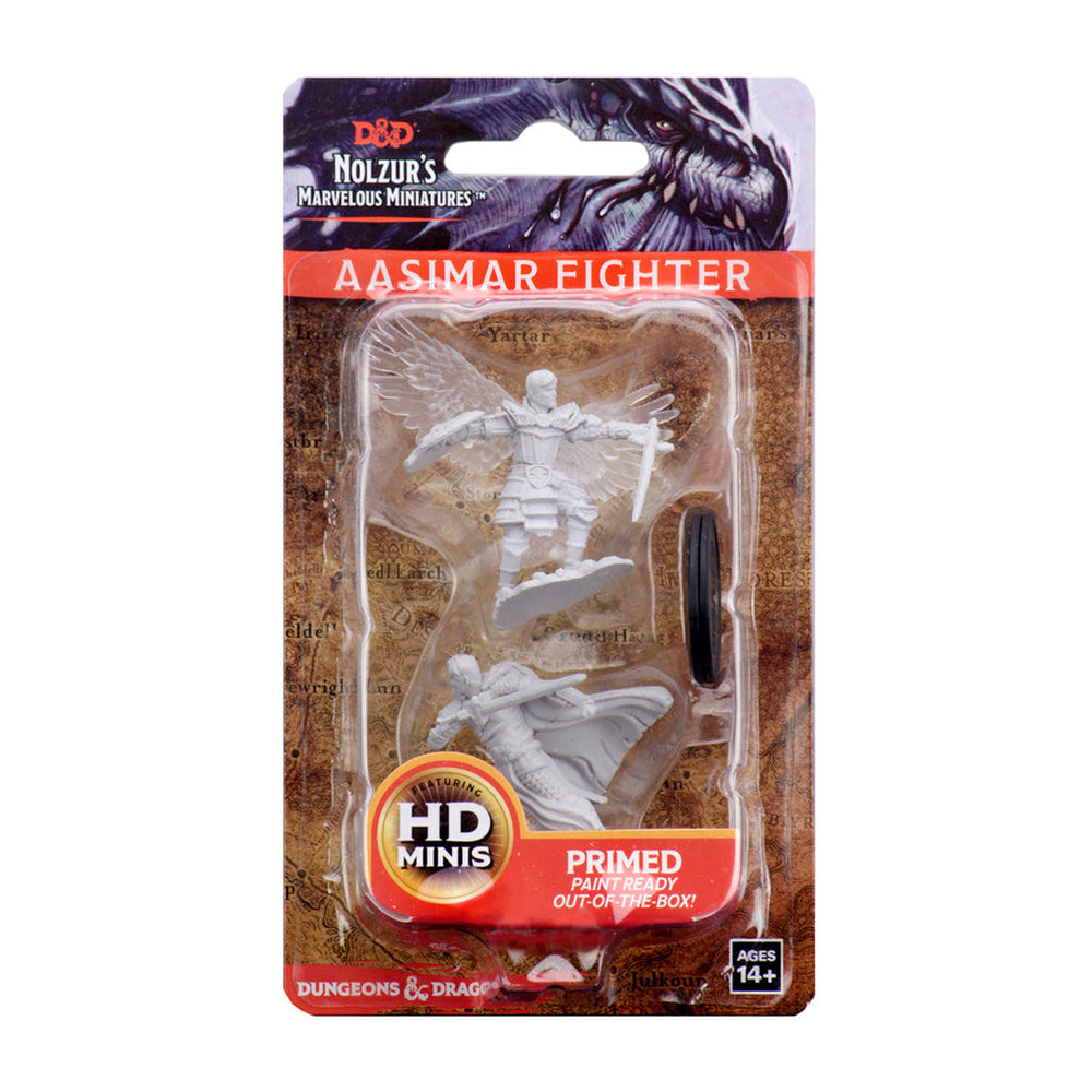 D&D Nolzur’s Marvelous Miniatures: Male Aasimar Fighter