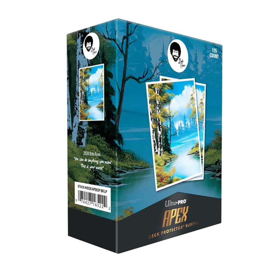 Ultra Pro Apex Sleeves - Bob Ross