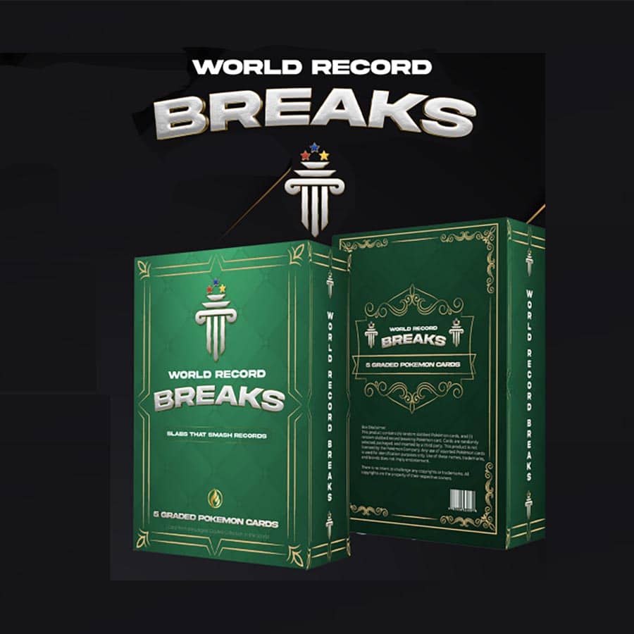 Premier Product: Pokémon World Record Breaks Mystery Box