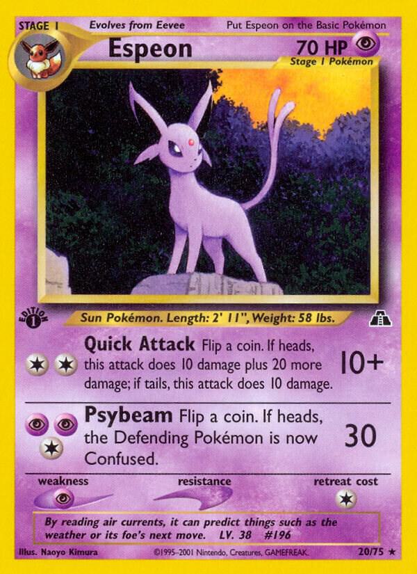 Espeon (20/75) [Neo Discovery Unlimited]