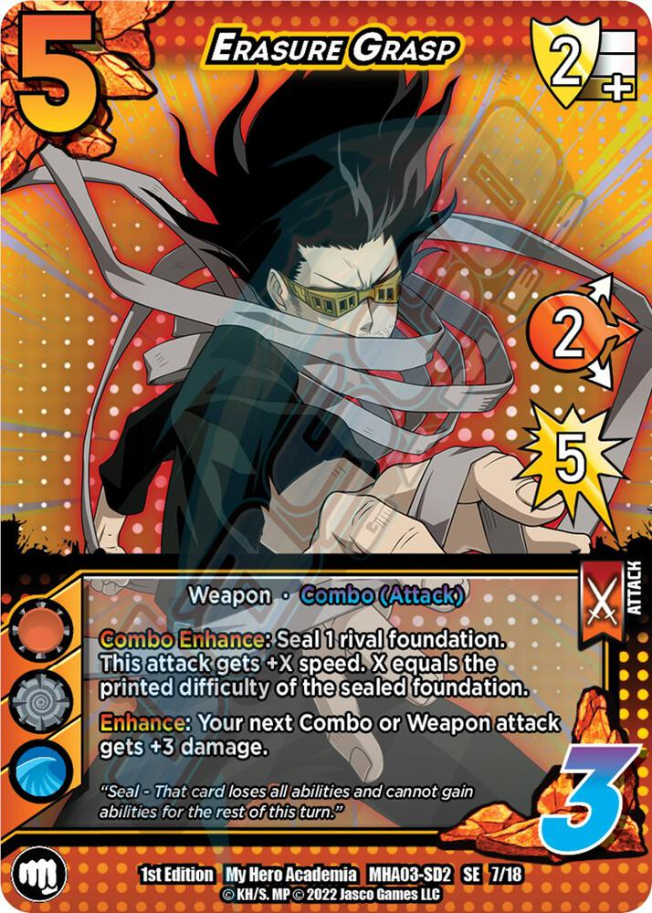 Erasure Grasp [Eraser Head Clash Deck]