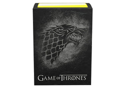 Dragon Shield: Standard 100ct Brushed Art Sleeves - Game of Thrones (House Stark)