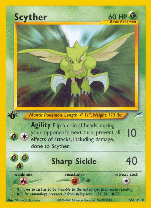 Scyther (55/105) [Neo Destiny Unlimited]