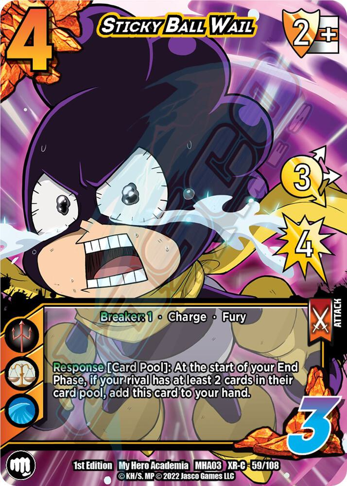 Sticky Ball Wail [Heroes Clash XR]