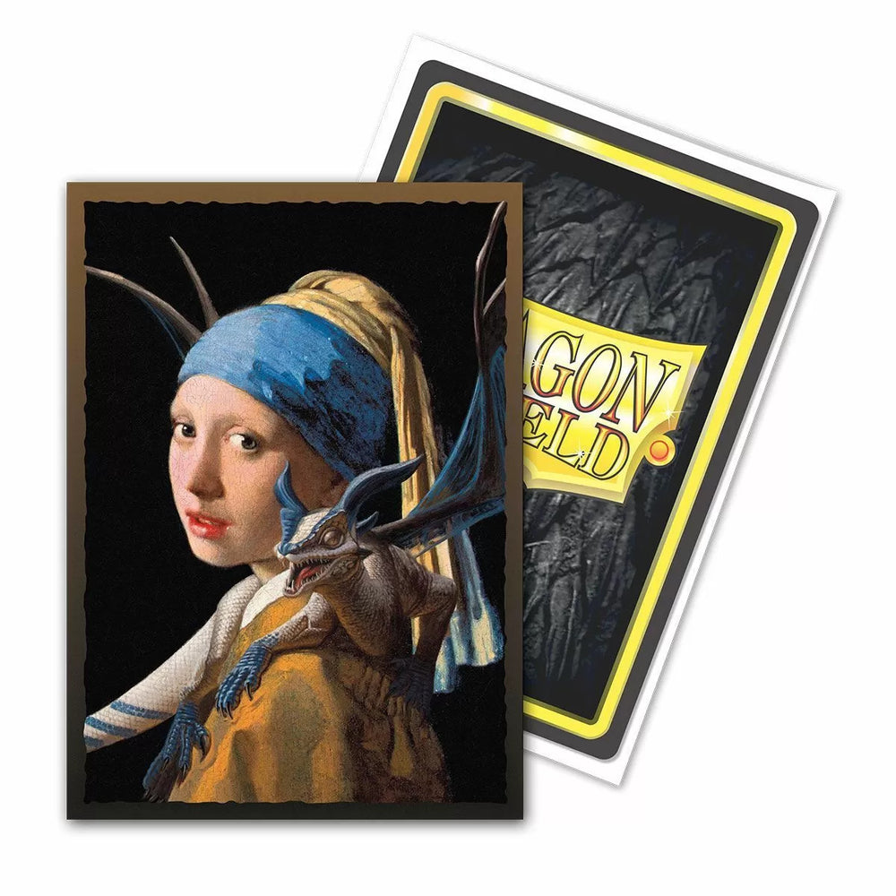 Dragon Shield: Standard 100ct Brushed Art Sleeves - Girl with a Pearl Earring