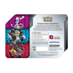 Sun & Moon: Unified Minds - Power Partnership Tin (Mewtwo & Mew GX)