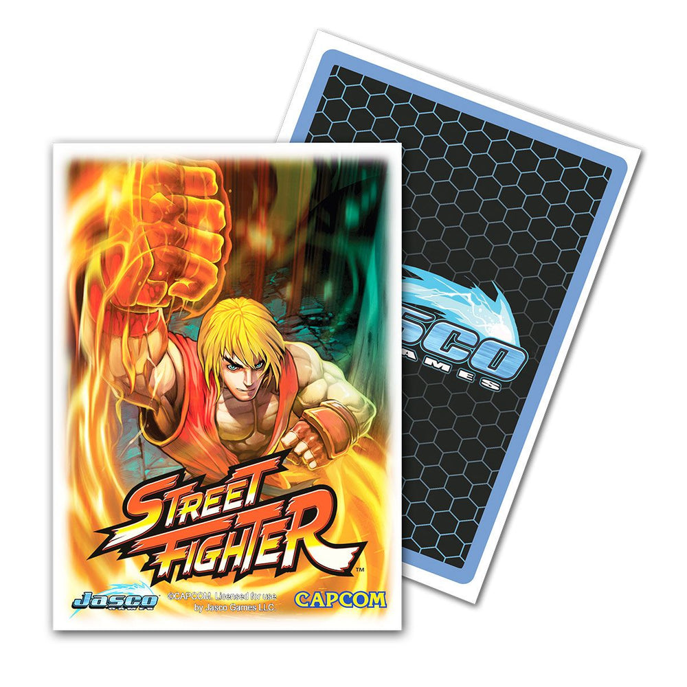 Dragon Shield: Standard 100ct Art Sleeves - Street Fighter (Ken)