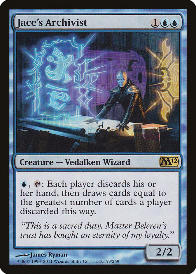 Jace's Archivist [Magic 2012]