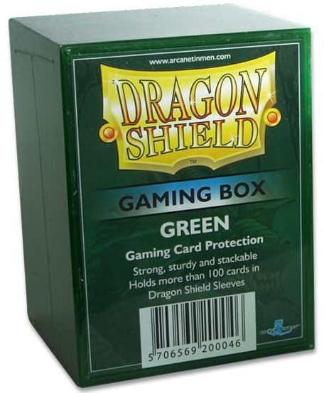 Dragon Shield: Strongbox - Green (Gaming Box)