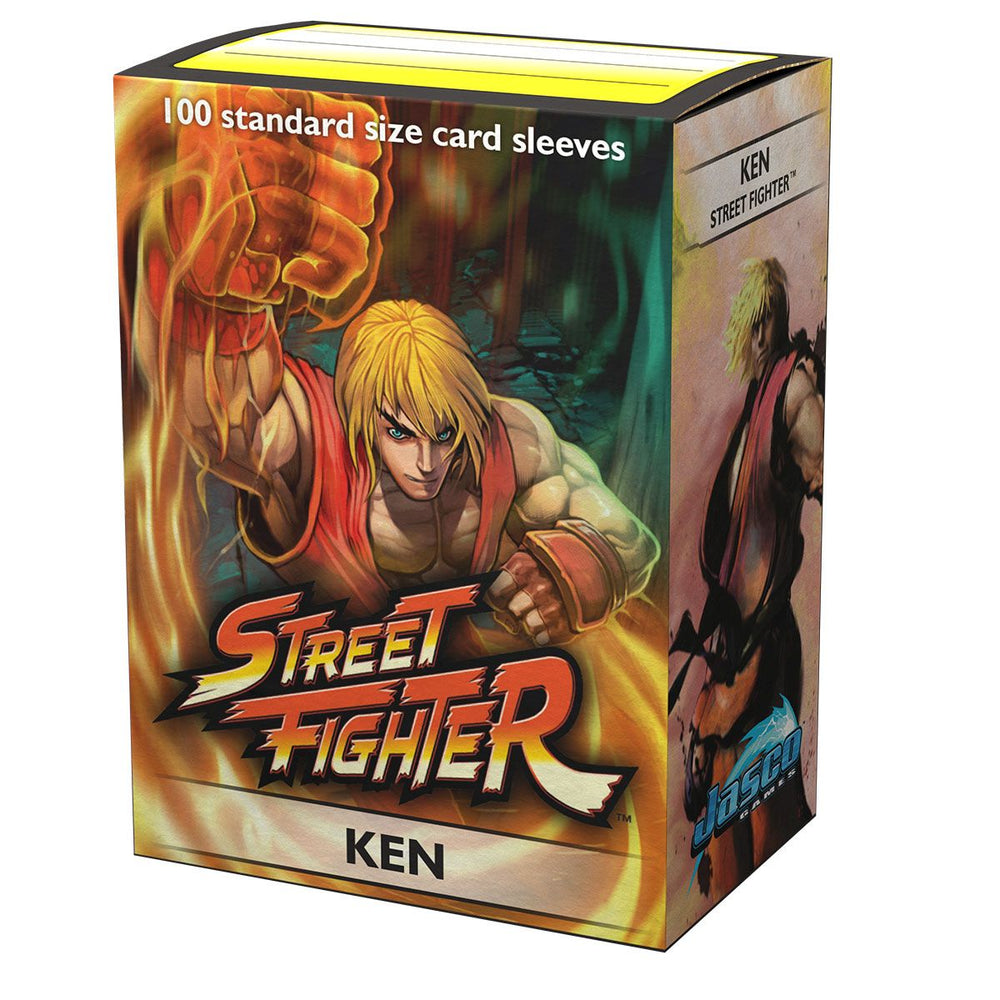 Dragon Shield: Standard 100ct Art Sleeves - Street Fighter (Ken)