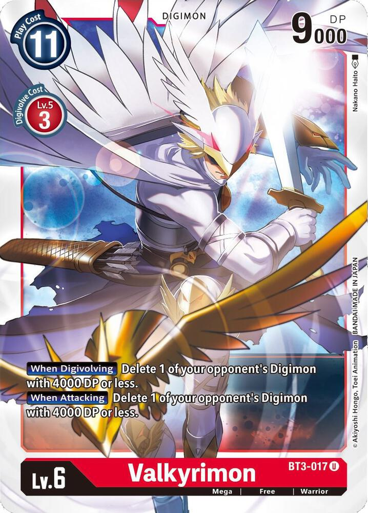 Valkyrimon [BT3-017] [Release Special Booster Ver.1.5]
