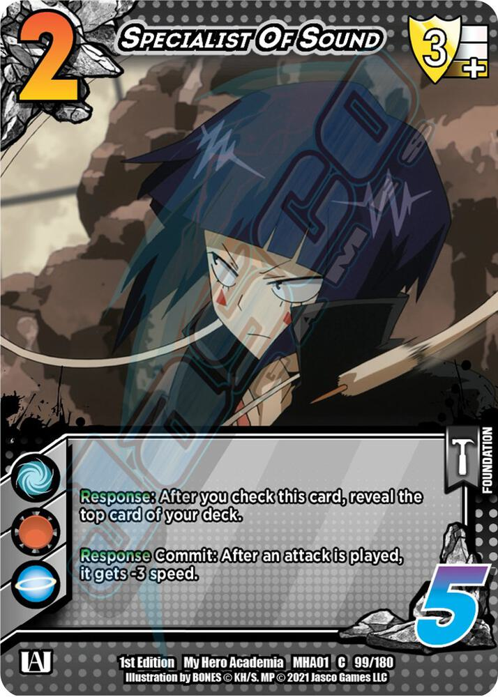 Specialist of Sound [Series 1 Unlimited]