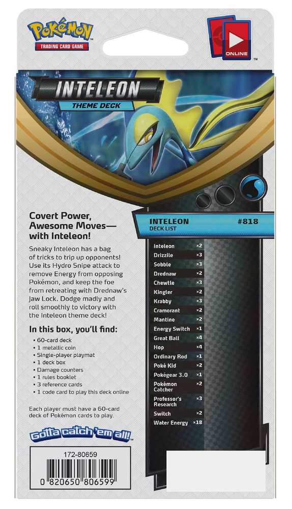Sword & Shield - Theme Deck (Inteleon)