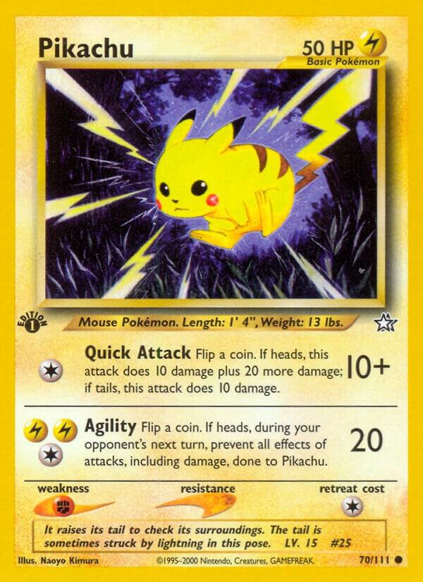 Pikachu (70/111) [Neo Genesis Unlimited]