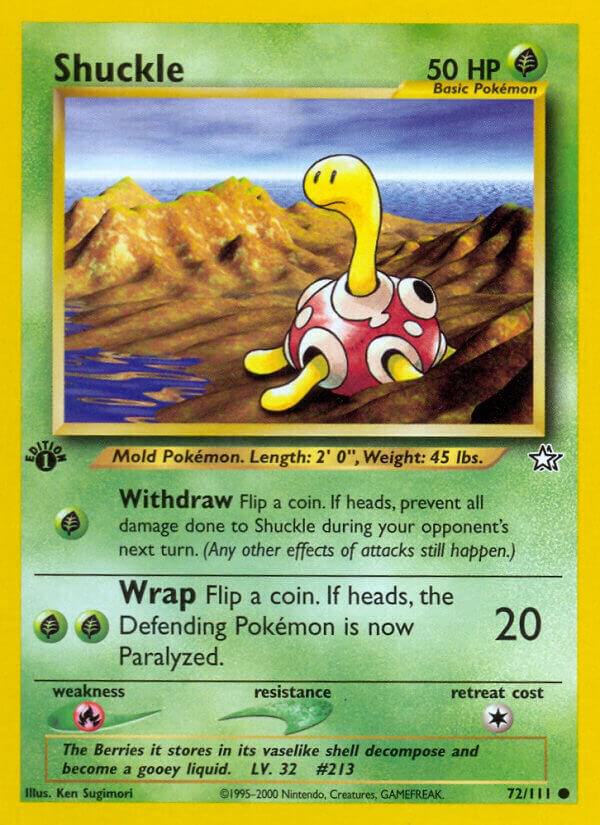 Shuckle (72/111) [Neo Genesis Unlimited]